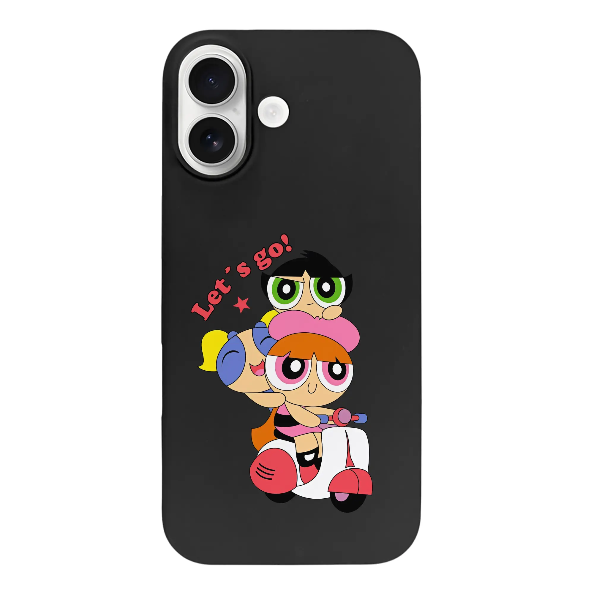 パワパフガールズ グッズ ブロッサム - iPhone 17 シリーズ シリコンケース 薄型 耐衝撃 指紋防止 ソフトタッチカバー 精密フィット 傷防止 保護ケース iPhone 17/17 Air/17 Pro/17 Pro Max 対応